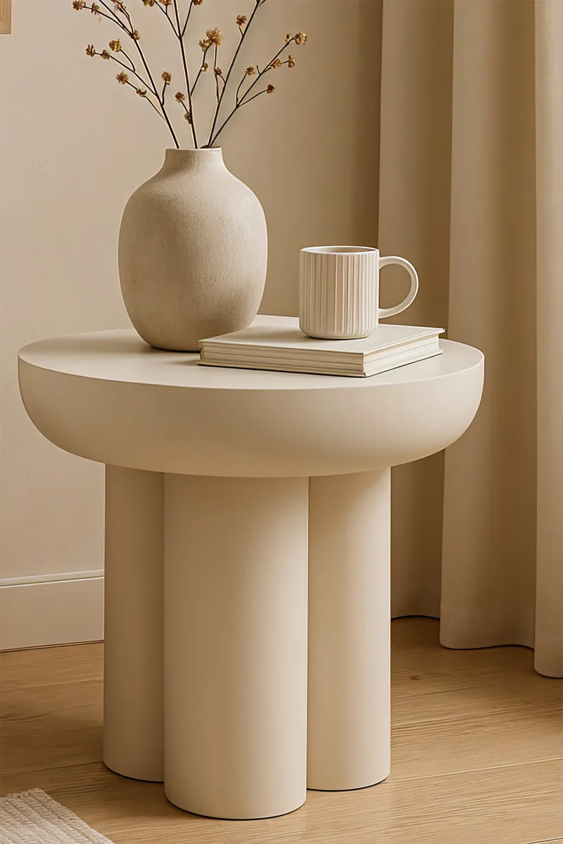 Žurnalinis staliukas HOLVIC, 50x50x47 cm