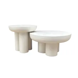 Žurnalinis staliukas HOLVIC, 70x70x35 cm