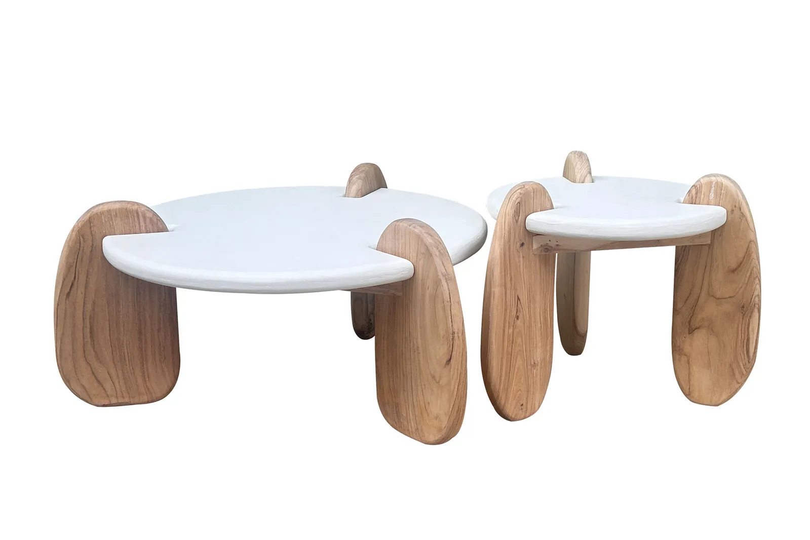 Žurnalinis staliukas HOLVIC, 80x80x45 cm