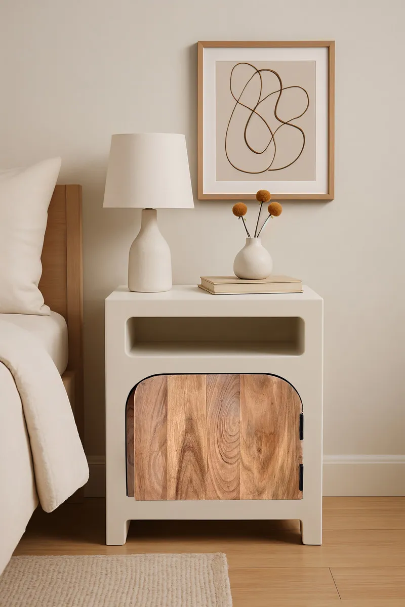 Naktinis staliukas HOLVIC, 50x40x60 cm