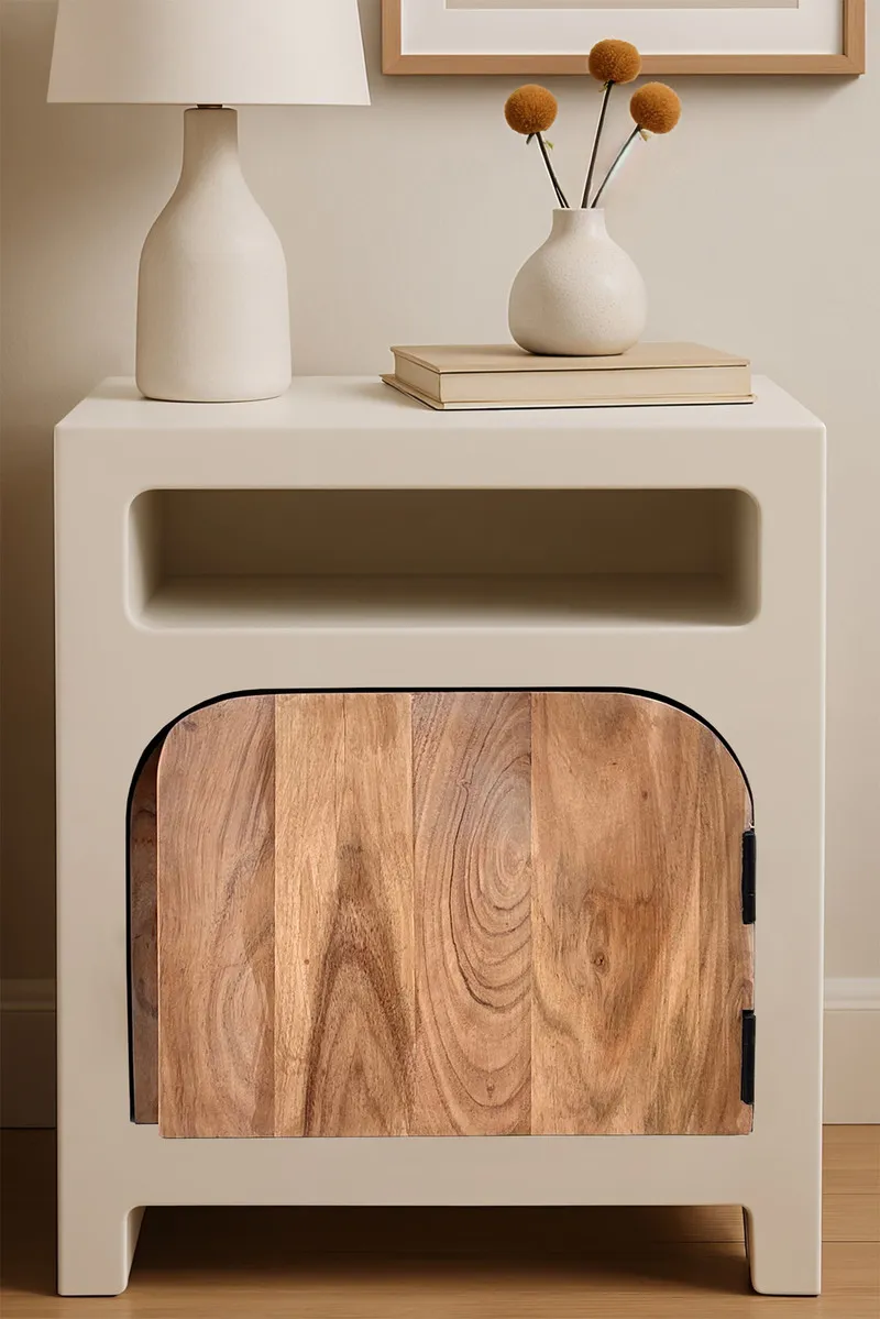 Naktinis staliukas HOLVIC, 50x40x60 cm