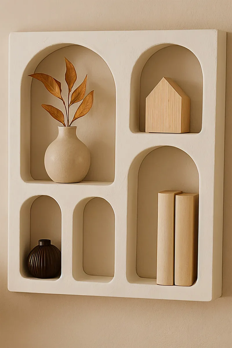 Pakabinama lentyna HOLVIC, 60x14x80 cm