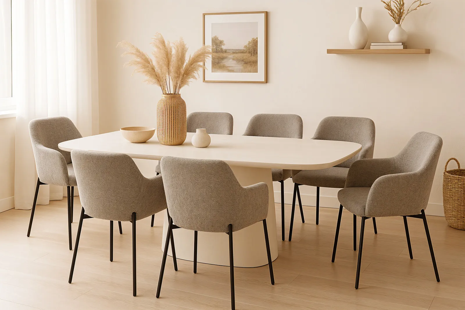 Valgomojo stalas HOLVIC, 200x100x76 cm