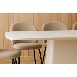 Valgomojo stalas HOLVIC, 200x100x76 cm