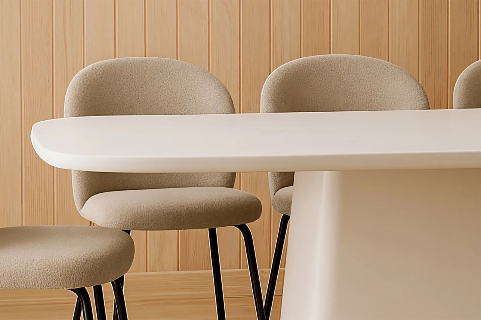 Valgomojo stalas HOLVIC, 200x100x76 cm