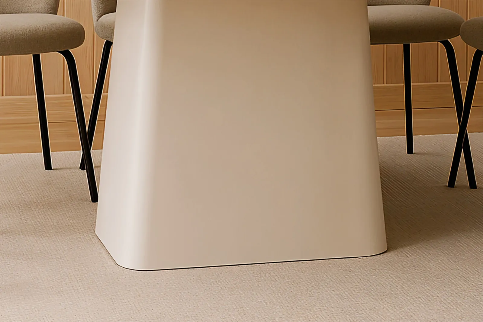 Valgomojo stalas HOLVIC, 200x100x76 cm