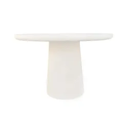 Apvalus valgomojo stalas HOLVIC, 120x120x77 cm