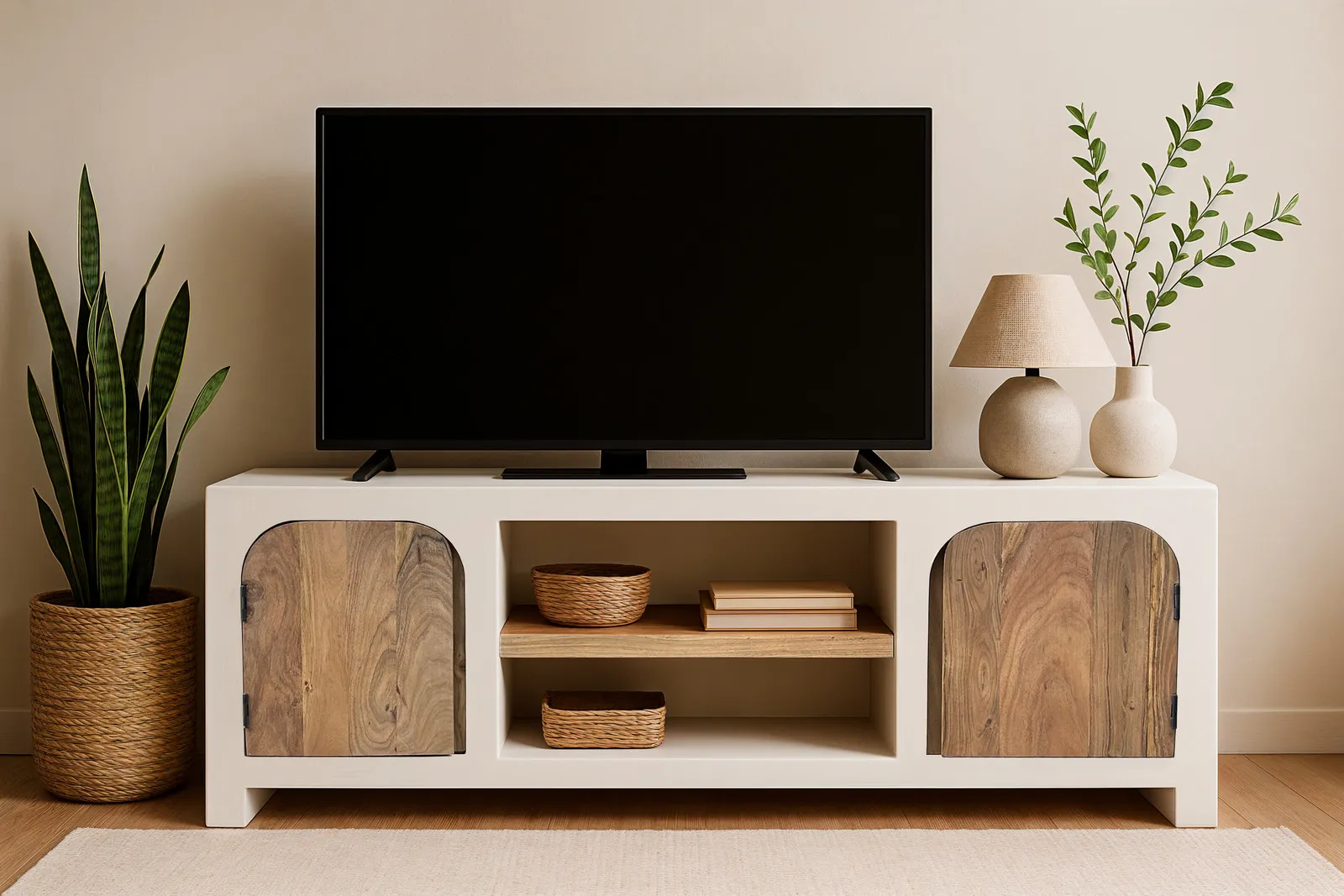 TV staliukas HOLVIC, 150x40x60 cm