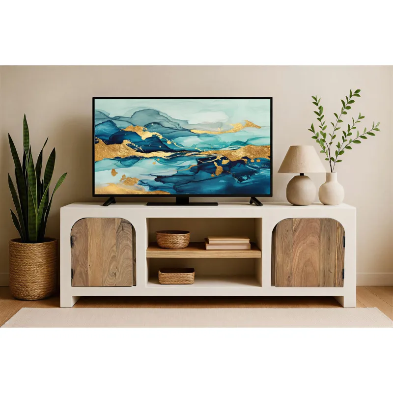 TV staliukas HOLVIC, 150x40x60 cm