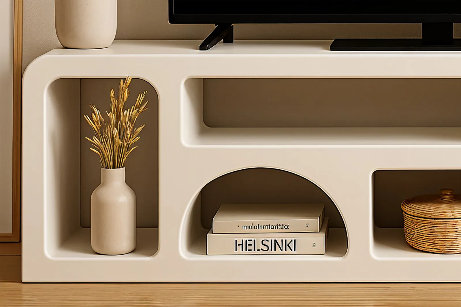 TV staliukas HOLVIC, 160x40x50 cm