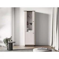 Siaura vitrina VILAVIA, 65x40x200 cm