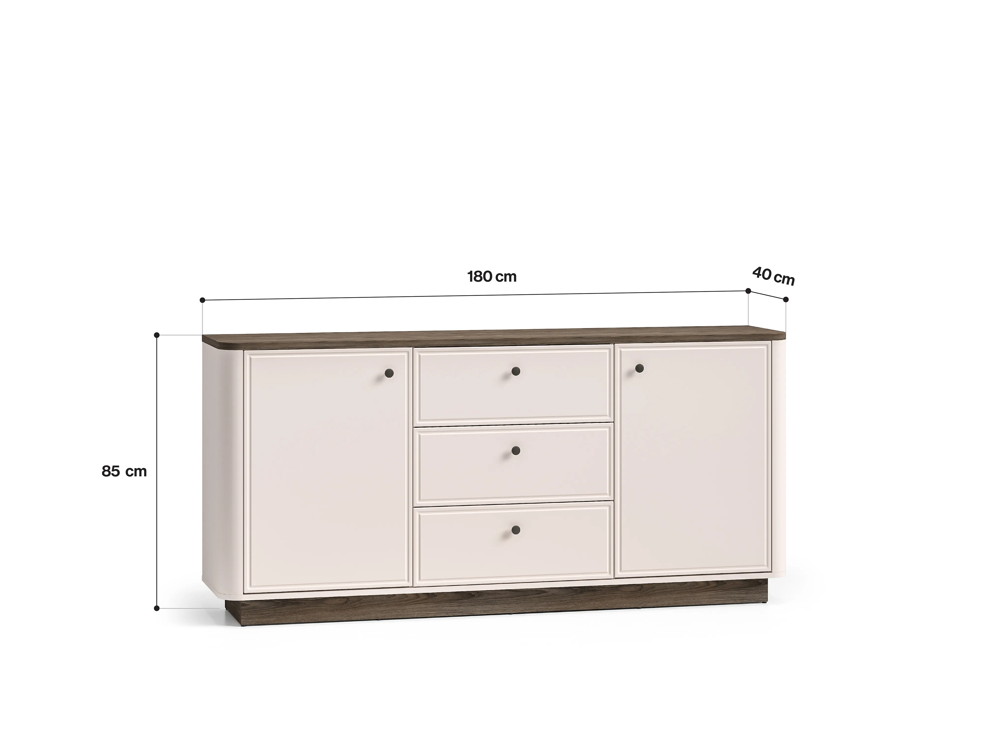 Komoda VILAVIA, 180x40x85 cm