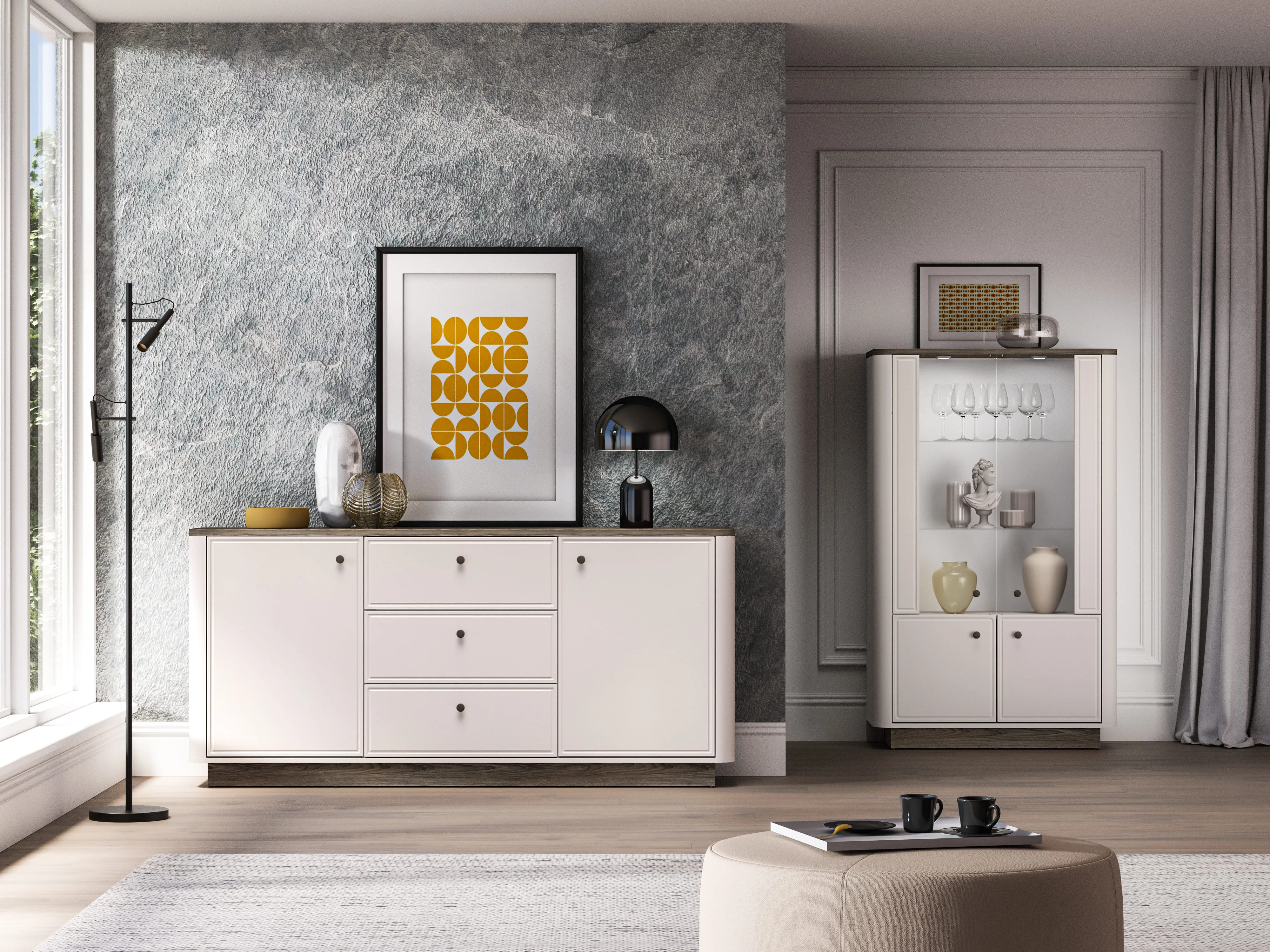 Komoda VILAVIA, 180x40x85 cm