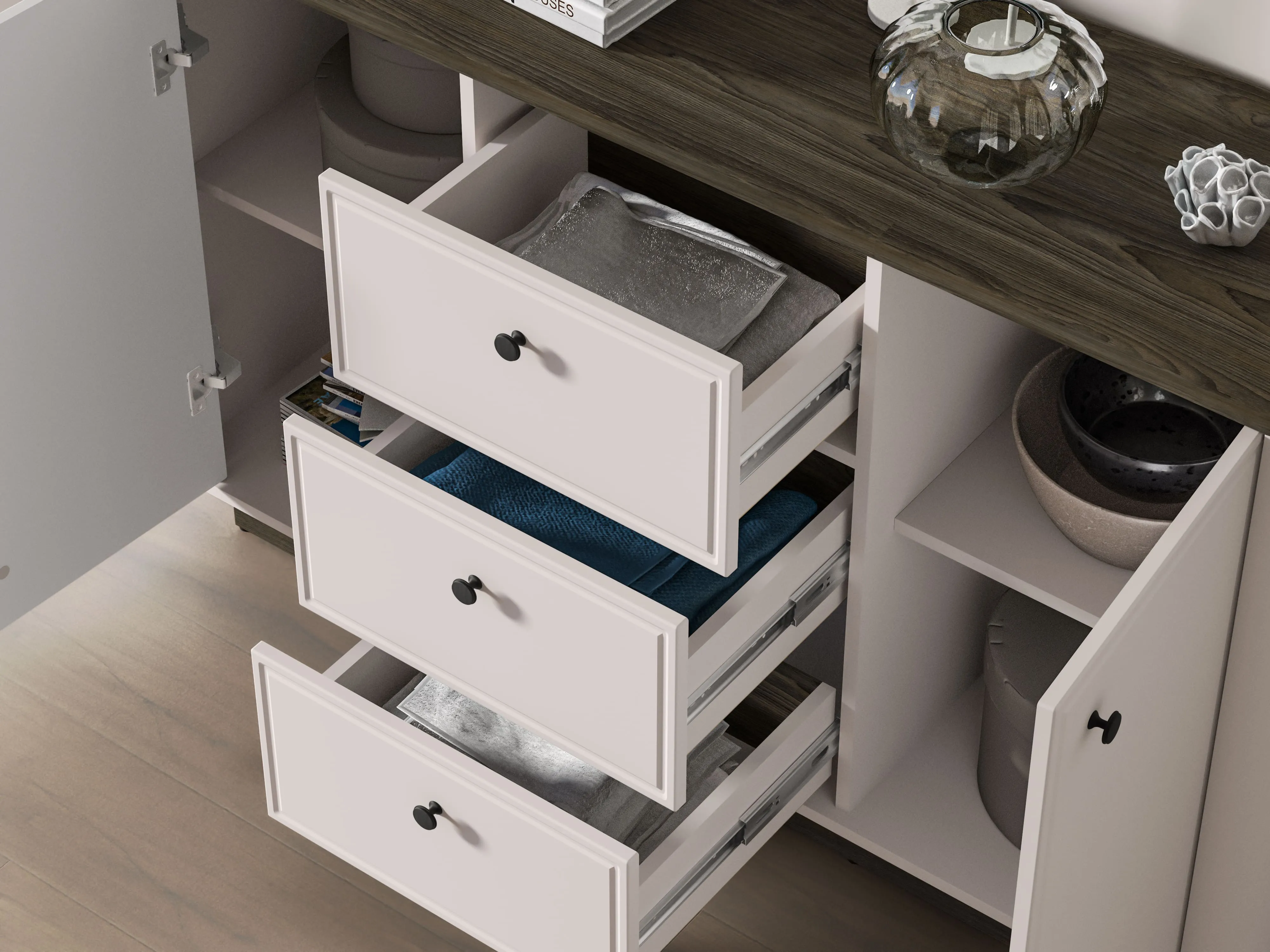 Komoda VILAVIA, 138x40x85 cm