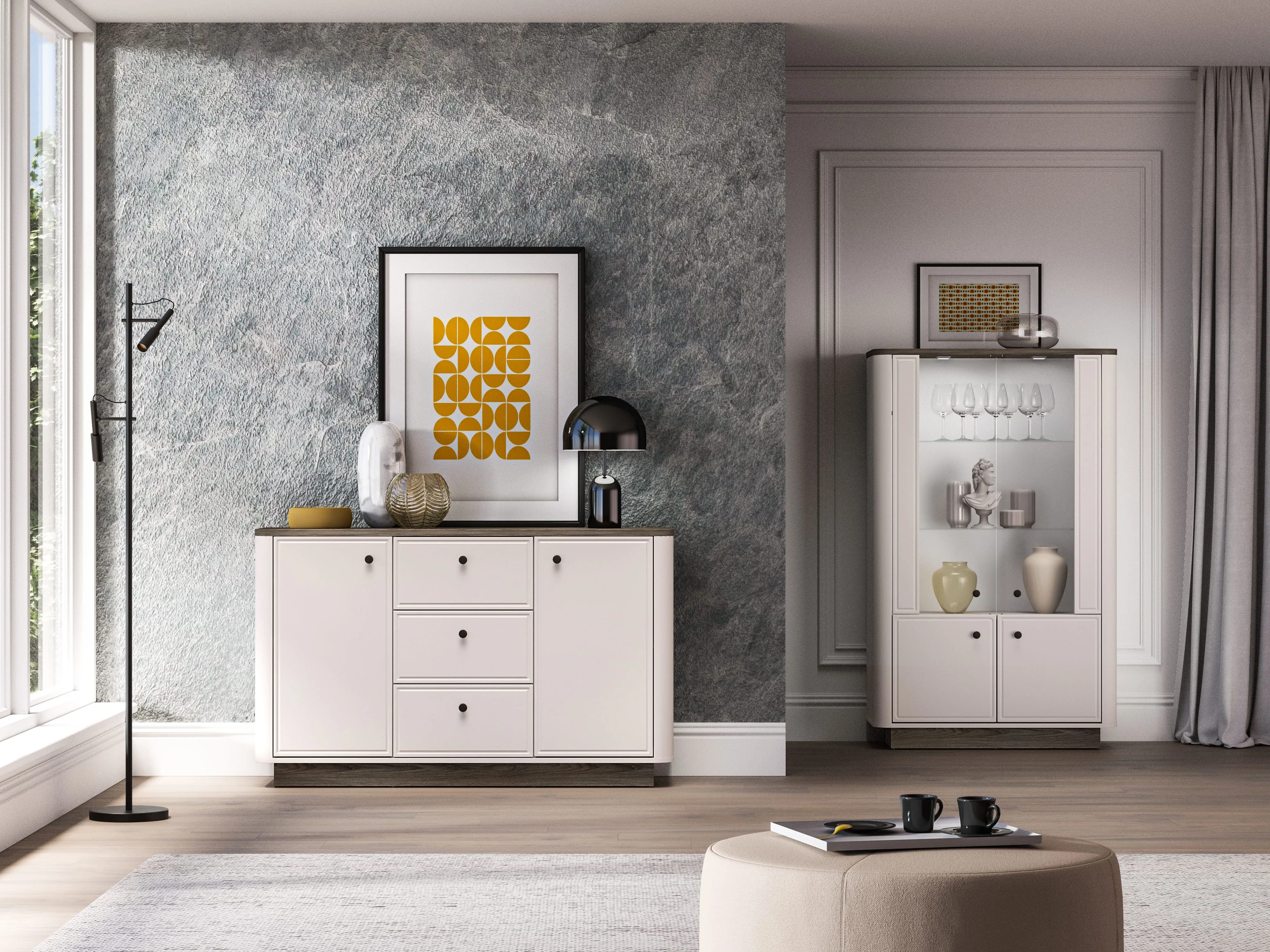 Komoda VILAVIA, 138x40x85 cm