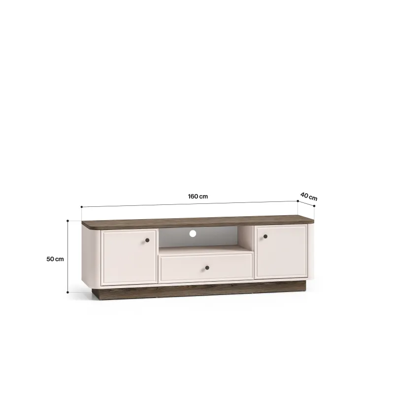 TV staliukas VILAVIA, 160x40x50 cm