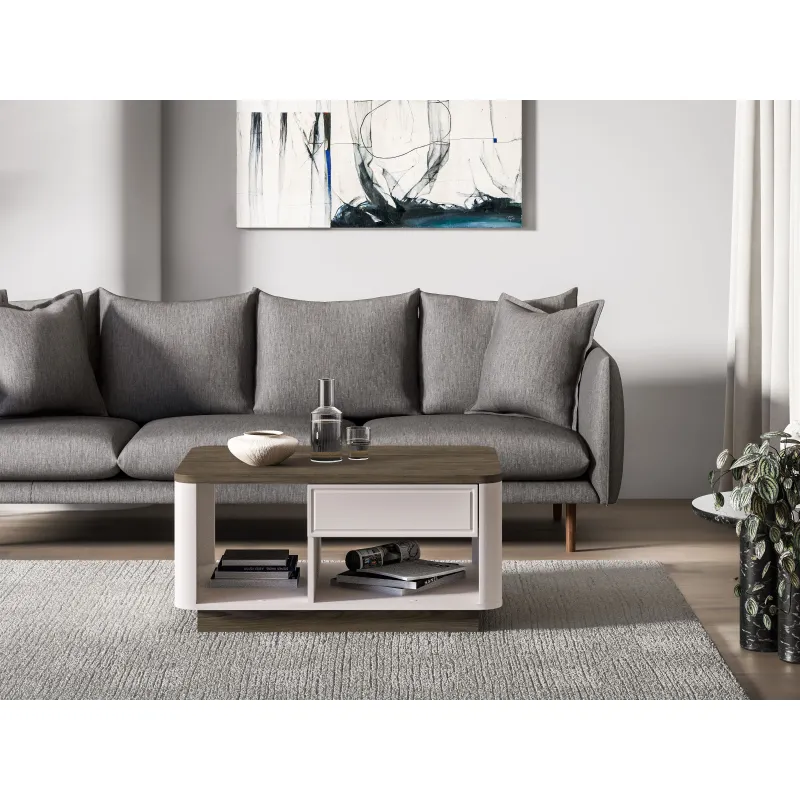 Žurnalinis staliukas VILAVIA, 90x60x45 cm