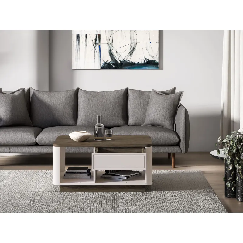 Žurnalinis staliukas VILAVIA, 90x60x45 cm