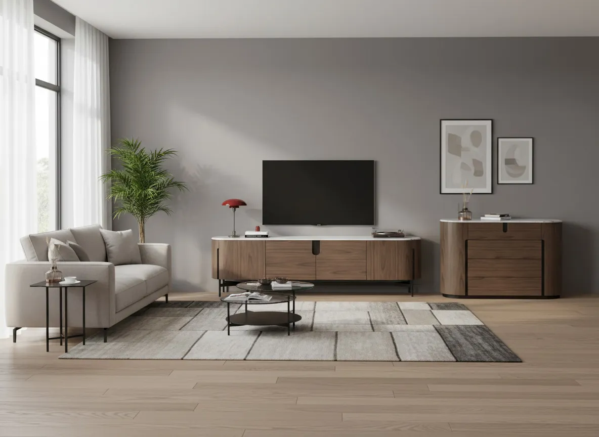 TV spintelė SILAVIA, 220x50x60 cm