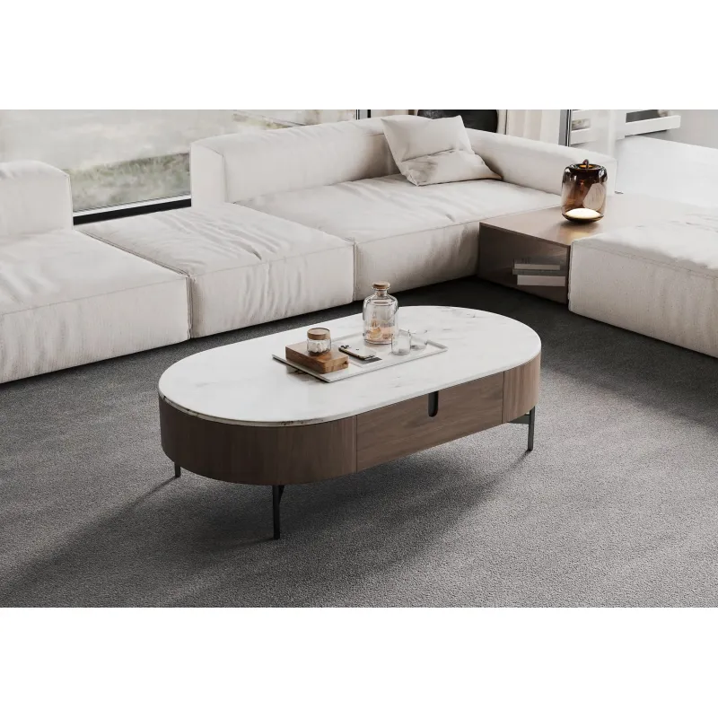 Žurnalinis staliukas SILAVIA, 140x75x38 cm