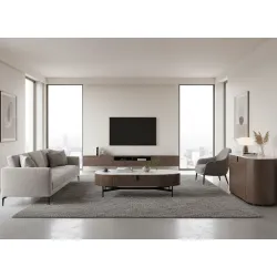 Žurnalinis staliukas SILAVIA, 140x75x38 cm