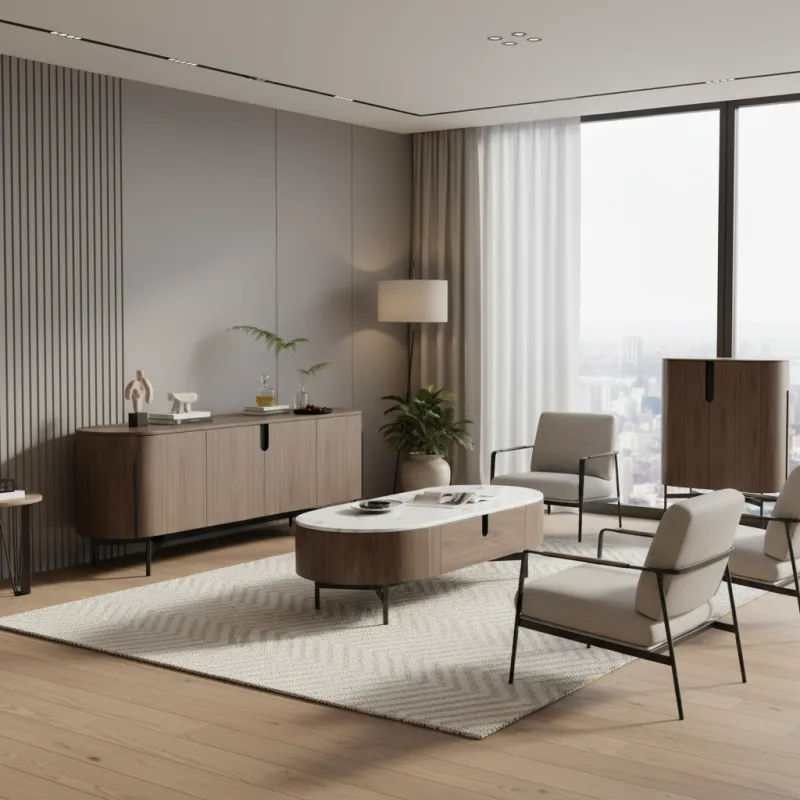 Žurnalinis staliukas SILAVIA, 140x75x38 cm