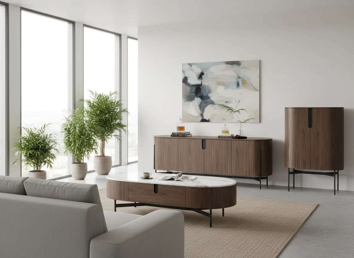 Žurnalinis staliukas SILAVIA, 140x75x38 cm