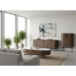 Aukšta spintelė SILAVIA, 95x50x130 cm