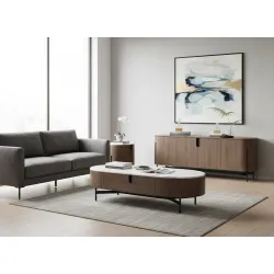 Naktinis staliukas SILAVIA, 50x50x55 cm