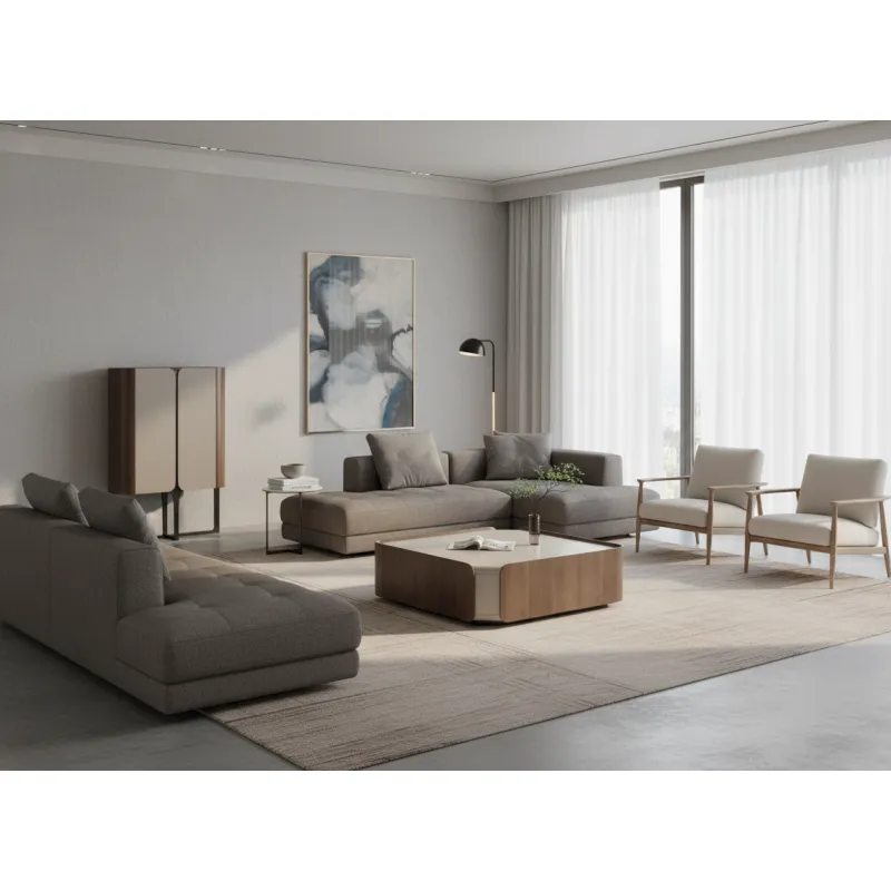 Žurnalinis staliukas SILETIA, 100x100x33 cm