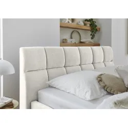 Lova 180 cm CANY, beige, su šuns guoliu, 209x228x110 cm