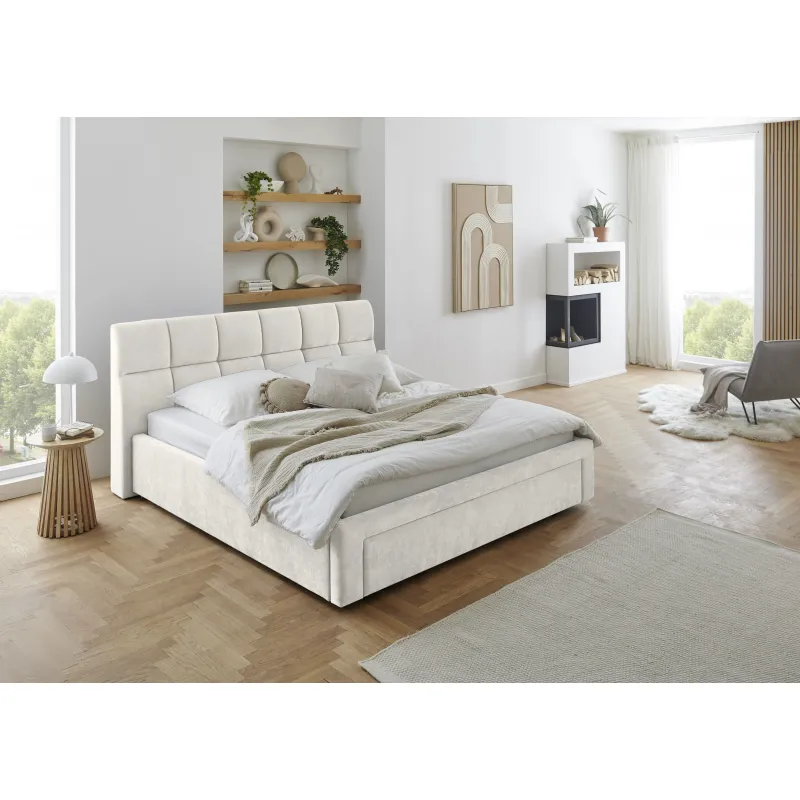 Lova 180 cm CANY, beige, su...