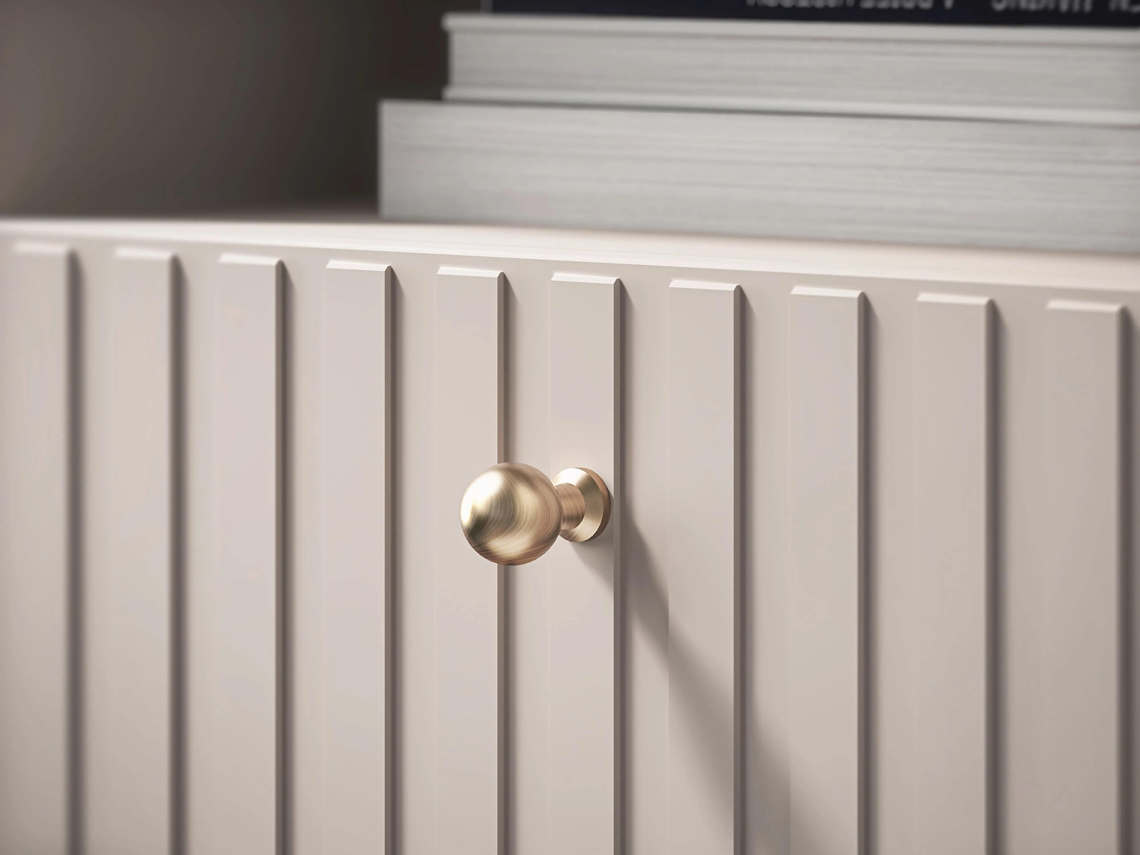 Naktinis staliukas SOPHIA, kašmyro, 40x34x53 cm