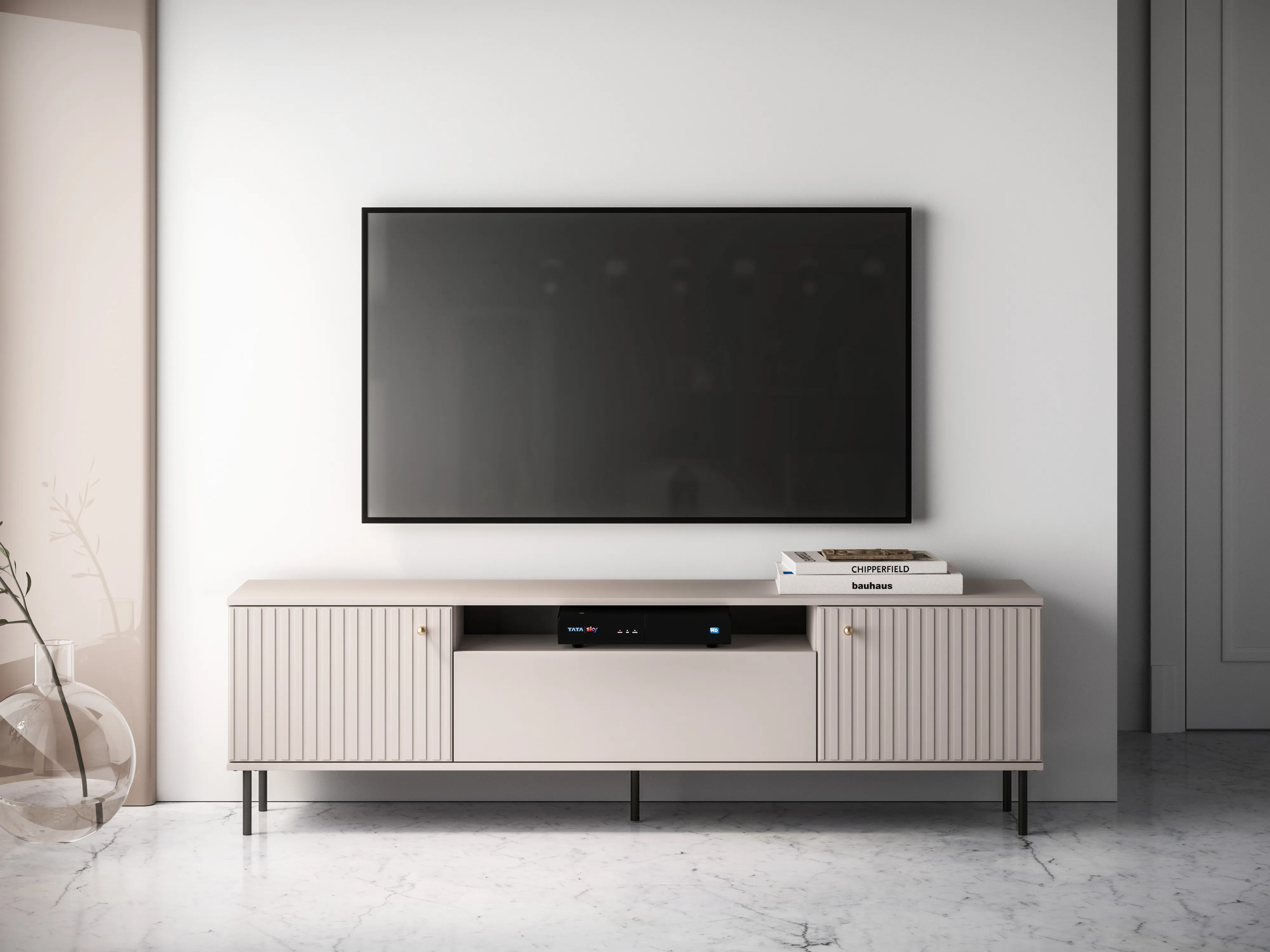 TV spintelė SOPHIA, kašmyro, 180x34x53 cm