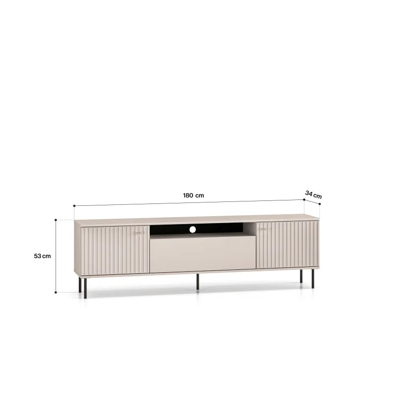 TV spintelė SOPHIA, kašmyro, 180x34x53 cm