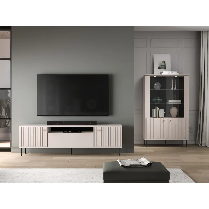 TV spintelė SOPHIA, kašmyro, 180x34x53 cm