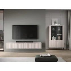 Pakabinama TV spintelė SOPHIA, kašmyro, 180x32x29 cm