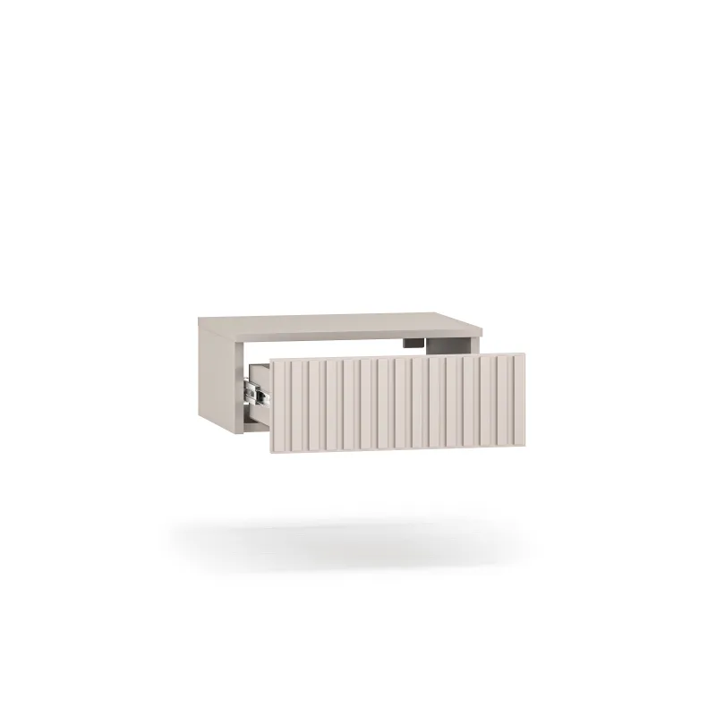 Pakabinamas naktinis staliukas SOPHIA, kašmyro, 45x34x18 cm