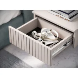 Pakabinamas naktinis staliukas SOPHIA, kašmyro, 45x34x18 cm