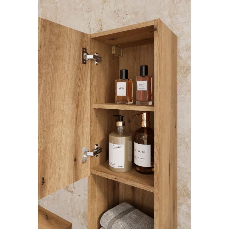 Pakabinama vonios spintelė 803 NOVA COASTAL, 30x25x140 cm