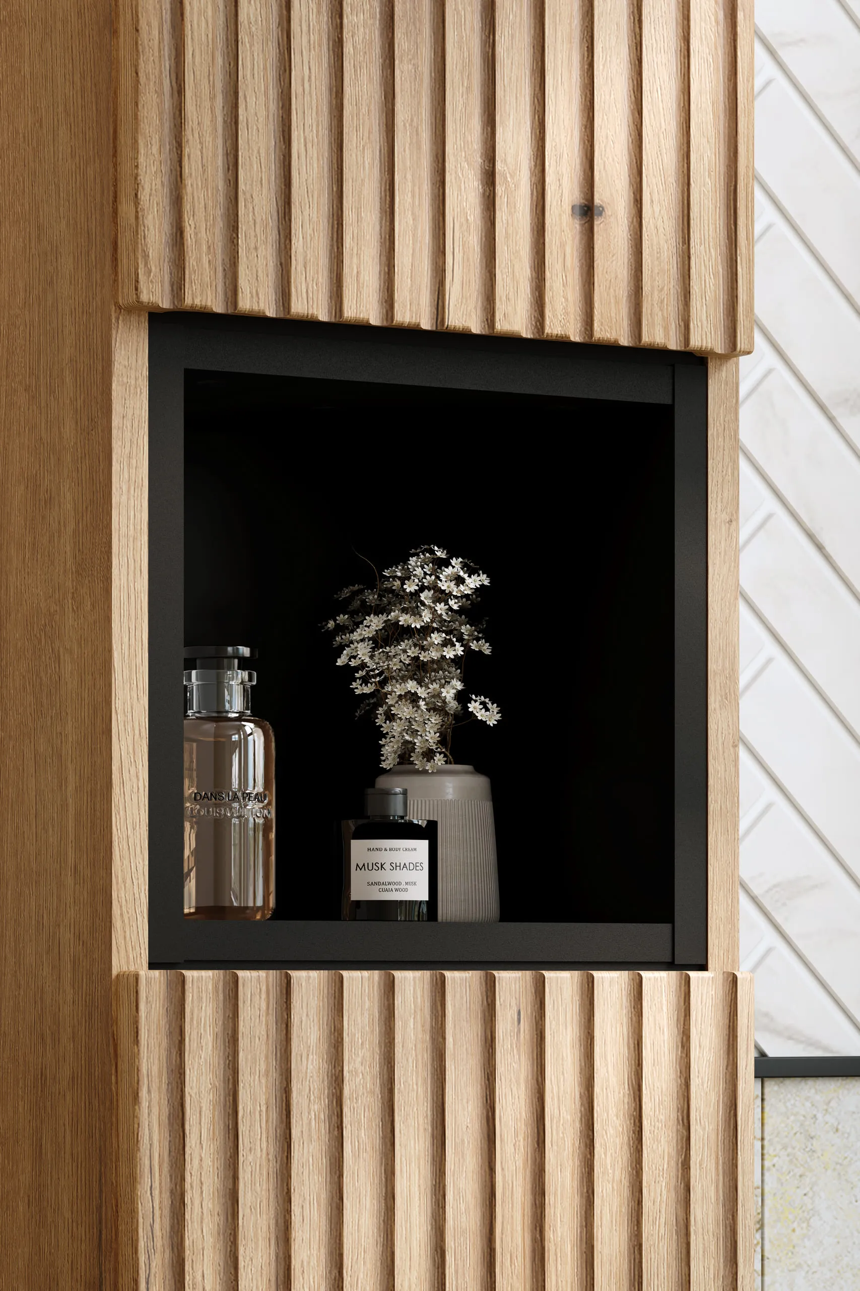 Pakabinama vonios spintelė 803 NOVA COASTAL, 30x25x140 cm