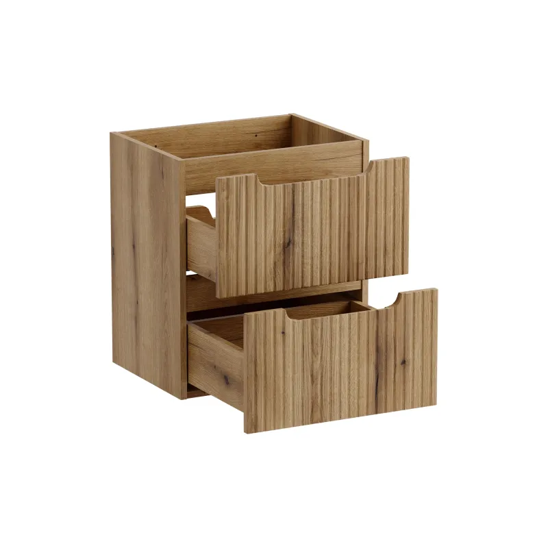 Pakabinama vonios spintelė su praustuvu 825 NOVA COASTAL, 51x40x57 cm