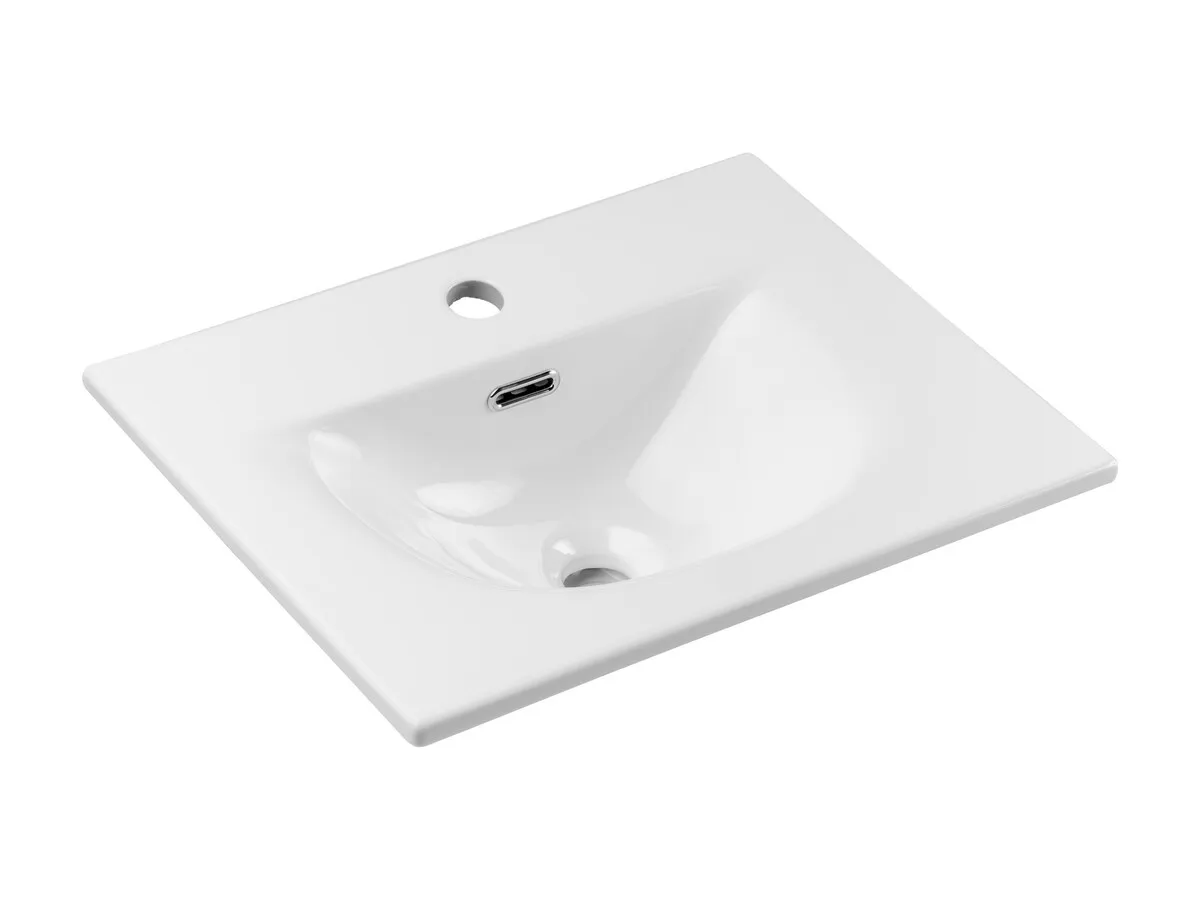 Pakabinama vonios spintelė su praustuvu 825 NOVA COASTAL, 51x40x57 cm