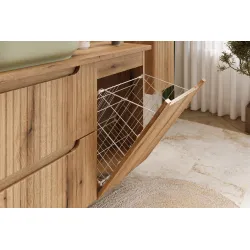 Pakabinama vonios spintelė su praustuvu 821 NOVA COASTAL, 100x40x57 cm