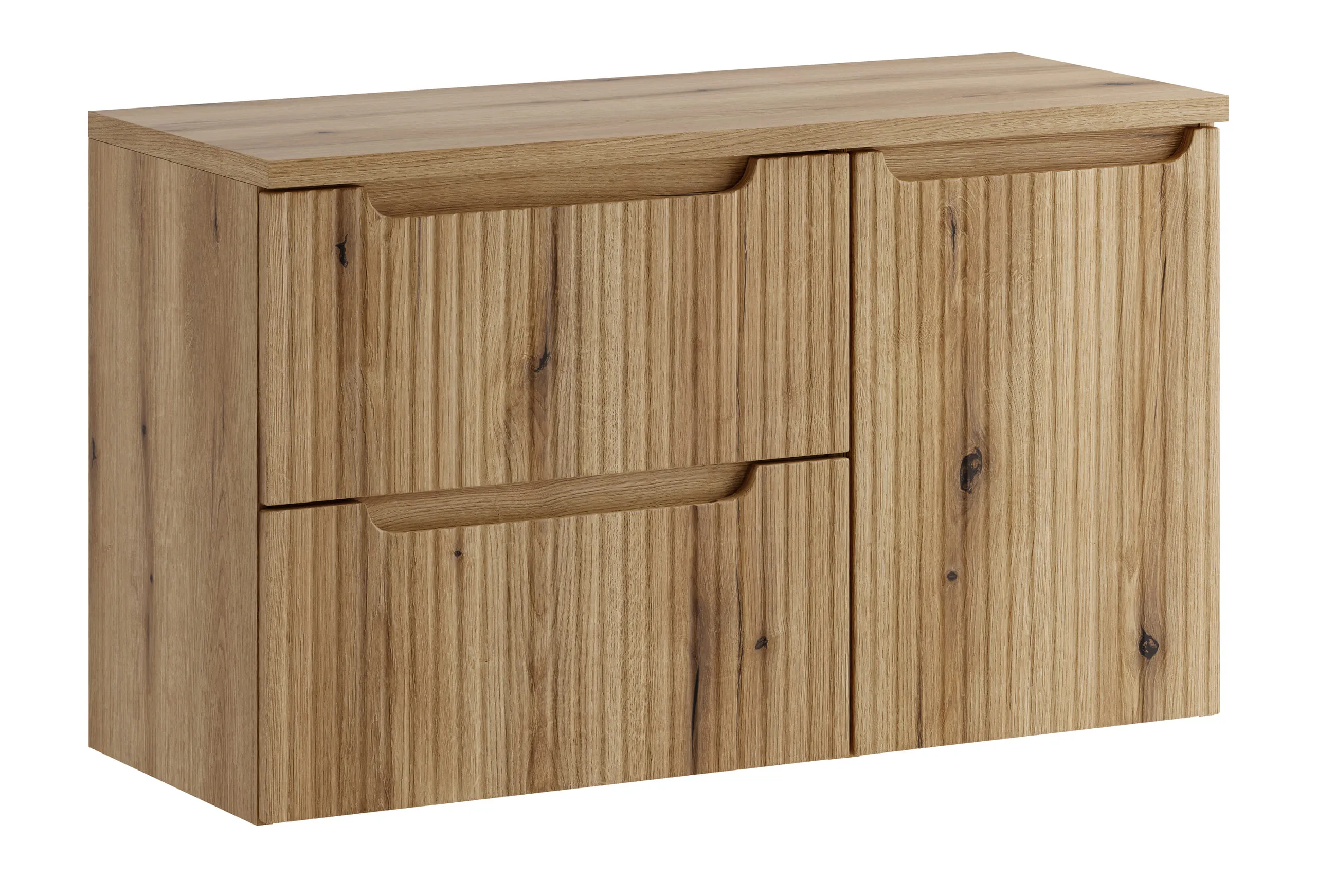 Pakabinama vonios spintelė su praustuvu 821 NOVA COASTAL, 100x40x57 cm