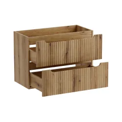 Pakabinama vonios spintelė su praustuvu 828 NOVA COASTAL, 81x40x57 cm