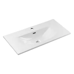 Pakabinama vonios spintelė su praustuvu 828 NOVA COASTAL, 81x40x57 cm