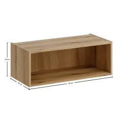 Pakabinama vonios lentyna 818 COASTAL, 80x37x29 cm