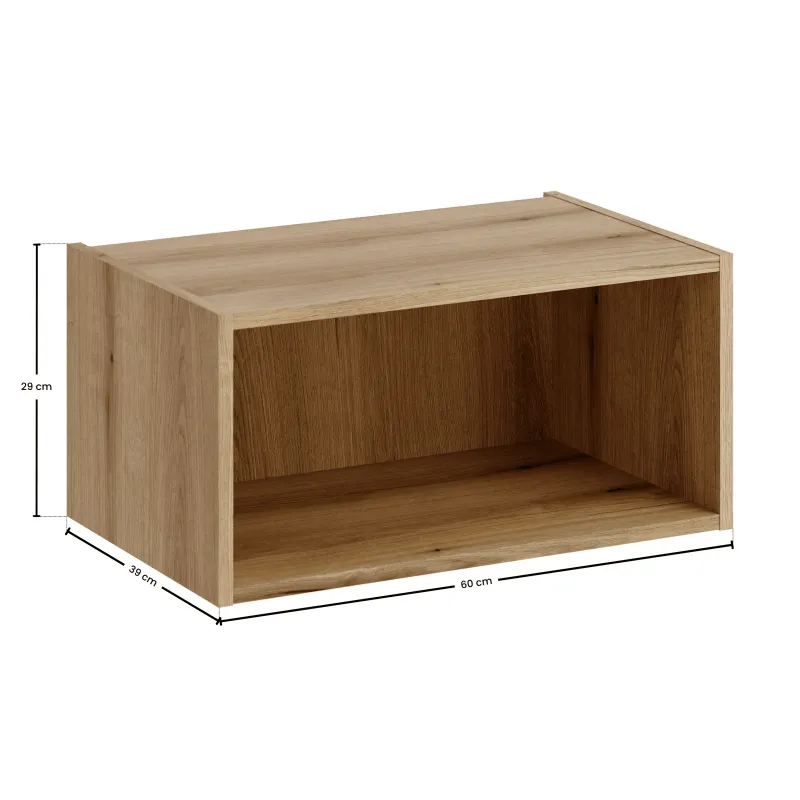 Pakabinama vonios lentyna 816 COASTAL, 60x37x29 cm