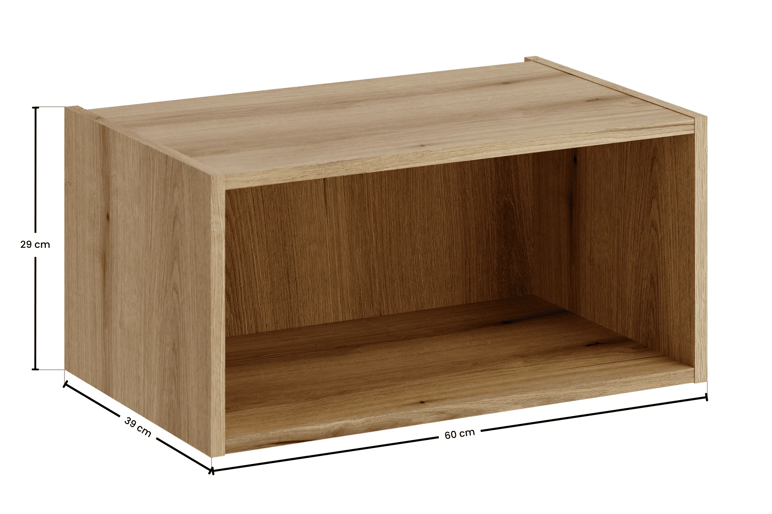 Pakabinama vonios lentyna 816 COASTAL, 60x37x29 cm